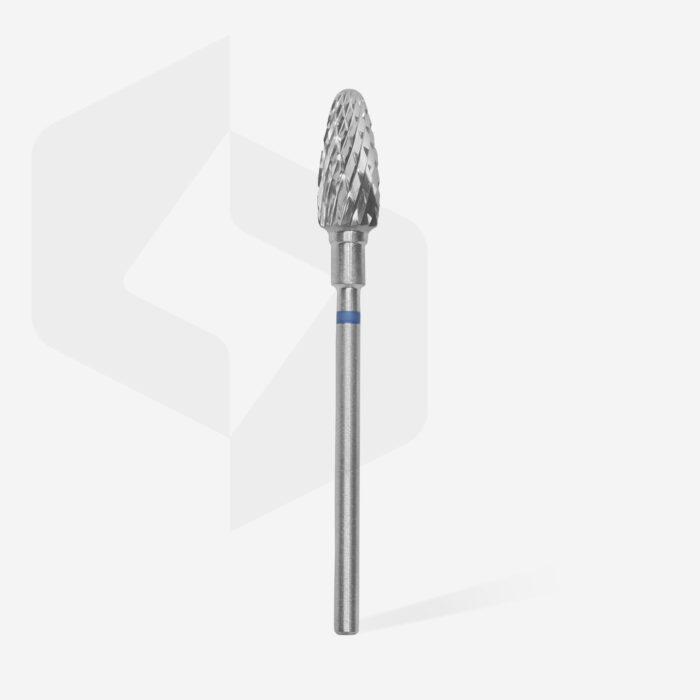 Hartmetallfräse "Mais" Blau, Durchmesser 6 Mm / Arbeitsteil 14 Mm – Bild 2