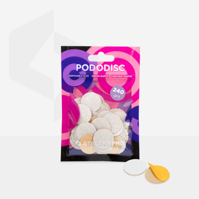 Ersatzfeilen Für Pedikür-Scheibe PODODISC STALEKS PRO M (50 Stück) 240 Grit – Bild 2
