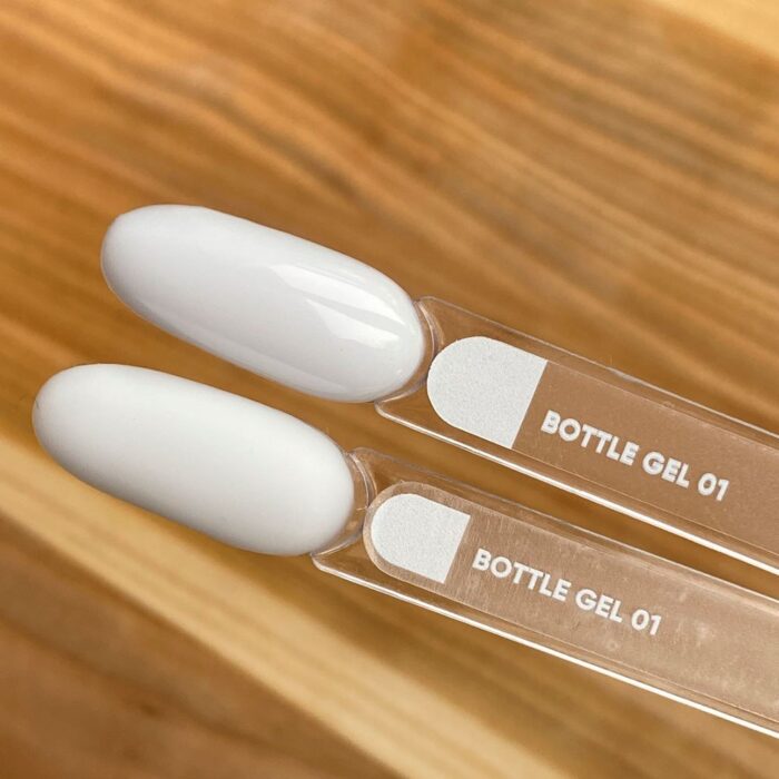 NAILSOFTHEDAY Bottle Gel Weiß 01, 10 ml – Bild 3