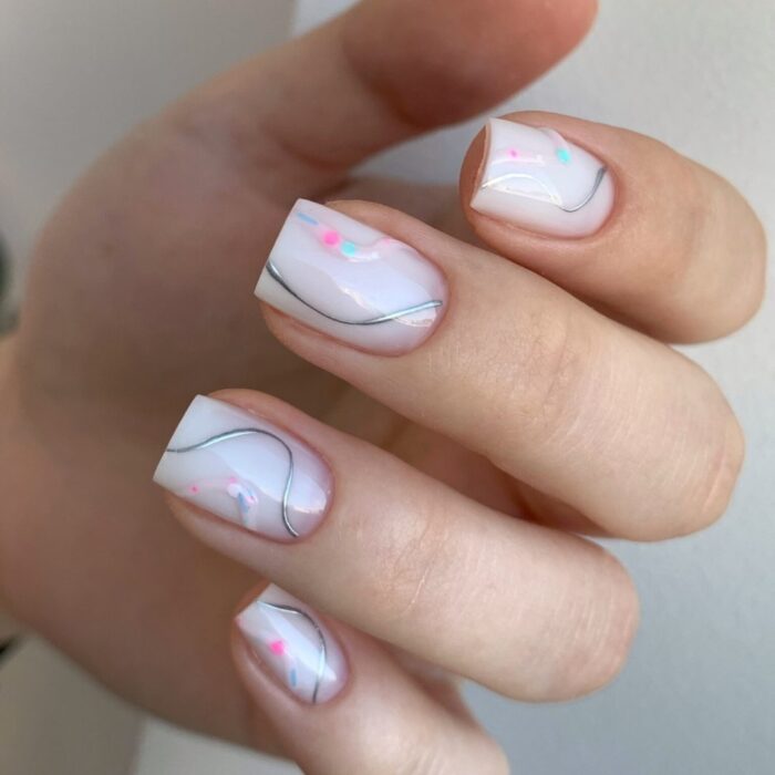 NAILSOFTHEDAY Bottle Gel Weiß 01, 10 ml – Bild 7