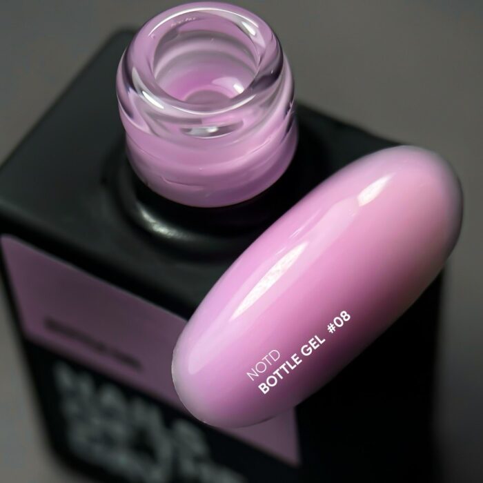 NAILSOFTHEDAY Bottle Gel Ultrastark Kalte Rosa 08, 10 ml – Bild 2