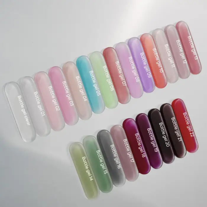 NAILSOFTHEDAY Bottle Gel 11 – Weiß - extra starkes Aufbaugel, 10 ml – Bild 5