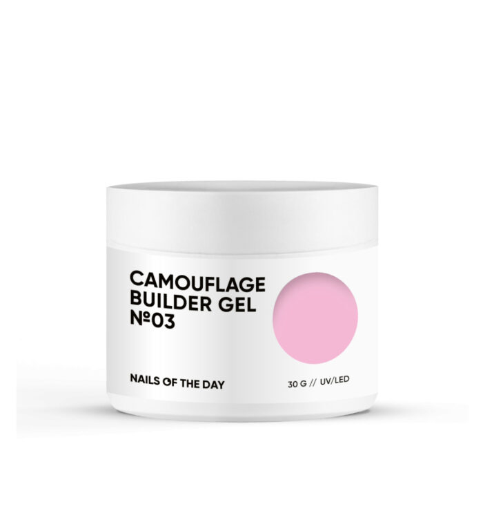 NAILSOFTHEDAY Camouflage Gel Rosa 03, 30 g