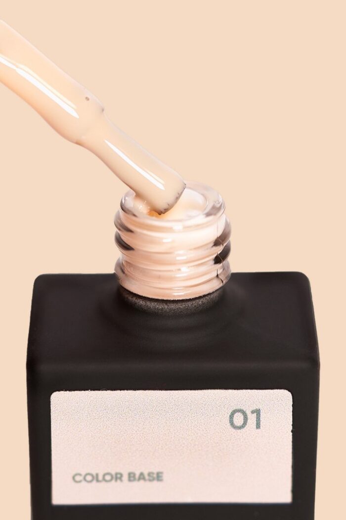 NAILSOFTHEDAY Color Base Beige Sand 01, 10 ml – Bild 2