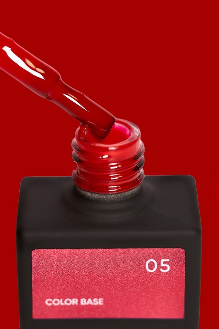 NAILSOFTHEDAY Color Base Farbbasis Weinrot 05, 10 ml – Bild 3