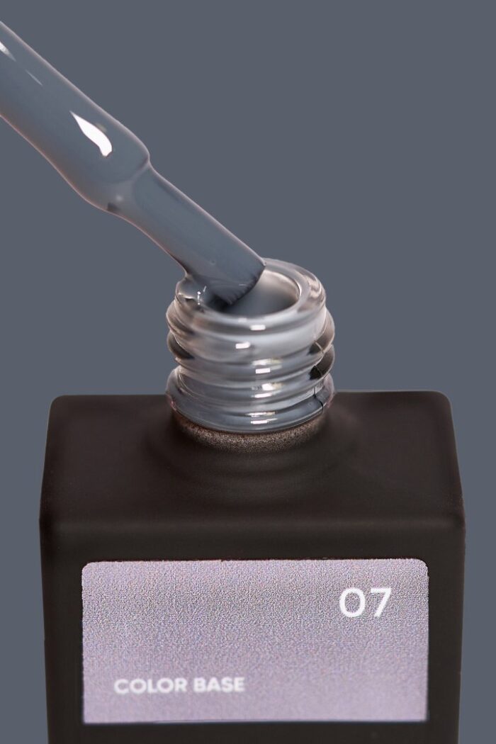 NAILSOFTHEDAY Color Base Farbbasis Graphit Grau 07, 10 ml – Bild 3
