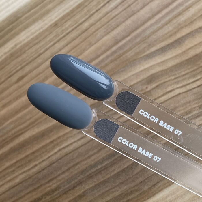 NAILSOFTHEDAY Color Base Farbbasis Graphit Grau 07, 10 ml – Bild 4