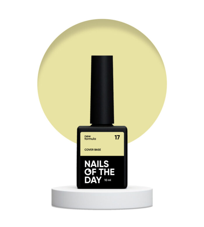 NAILSOFTHEDAY Cover base NEW 17, 10 ml