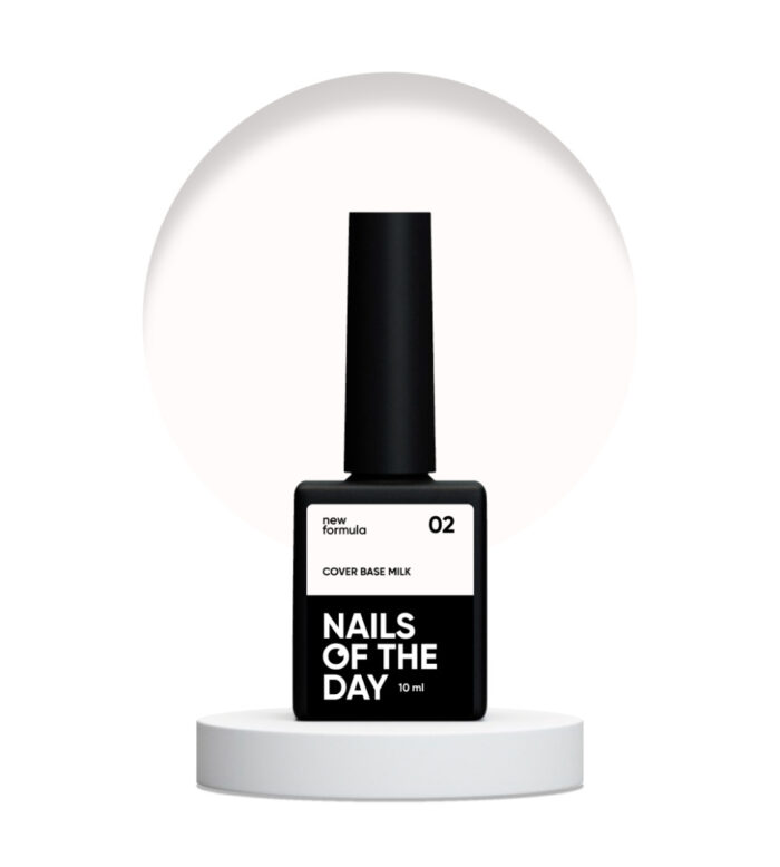 NAILSOFTHEDAY Cover base NEW Milk 02, 10 ml