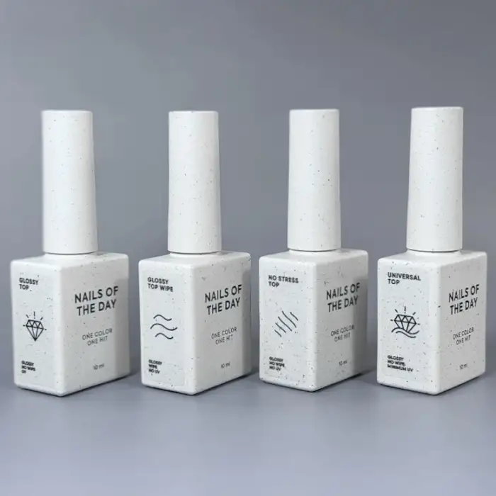 NAILSOFTHEDAY Glossy top no wipe - glänzender Top ohne Schwitzschicht, 10 ml – Bild 3