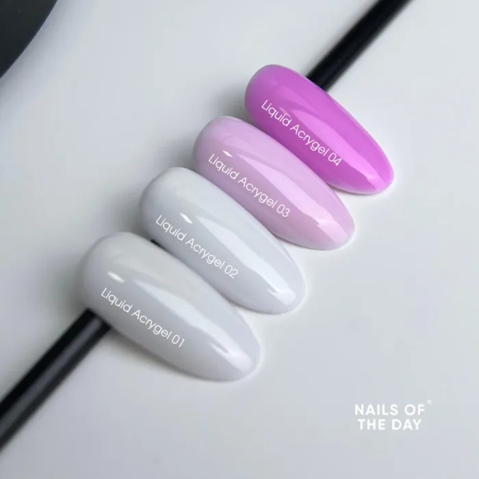 NAILSOFTHEDAY Liquid Acrygel Rosa 04, 15 ml – Bild 4