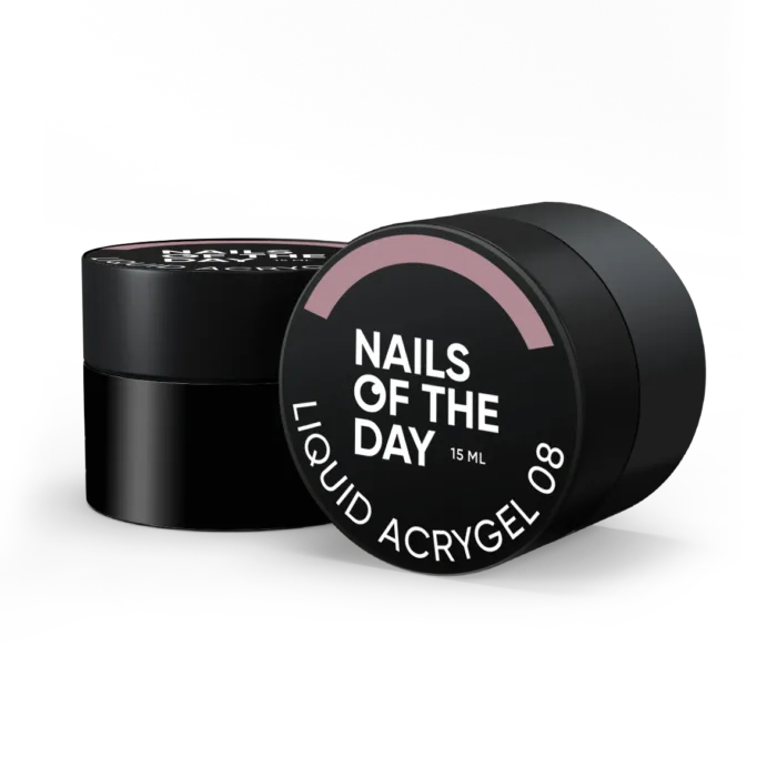 NAILSOFTHEDAY Liquid Acrygel Hellbraun 08, 15 ml