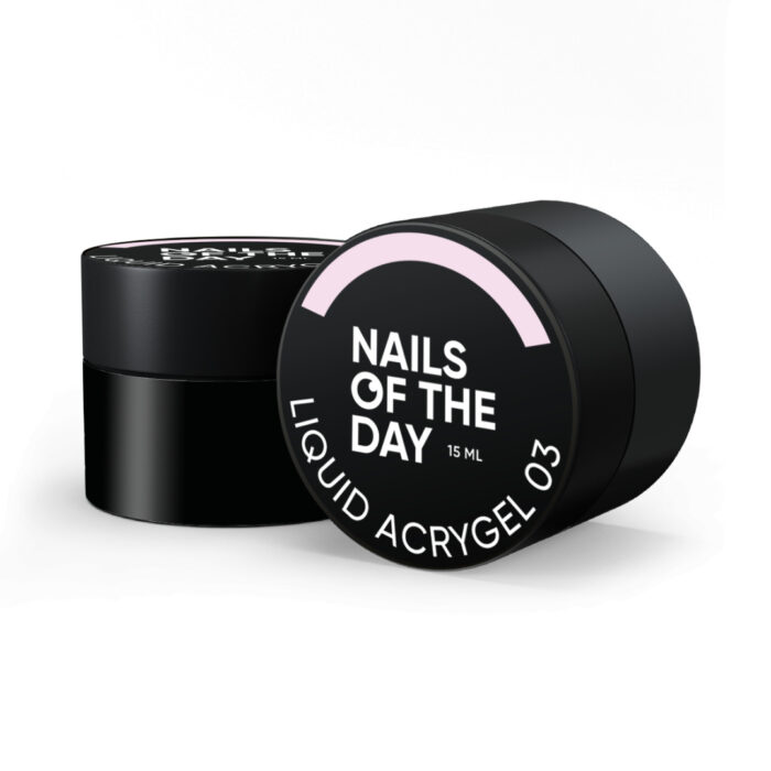 NAILSOFTHEDAY Liquid Acrygel Hellrosa 03, 15 ml