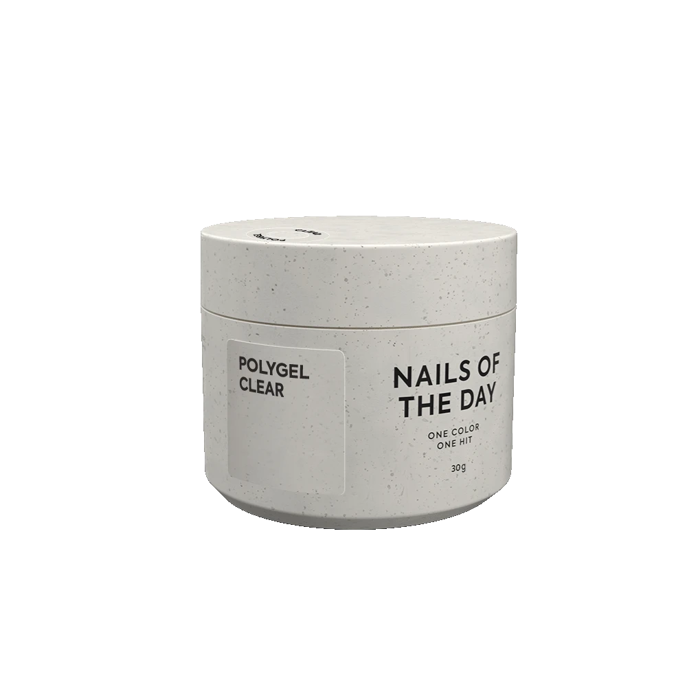 NAILSOFTHEDAY Polygel Clear Transparent, 30 g