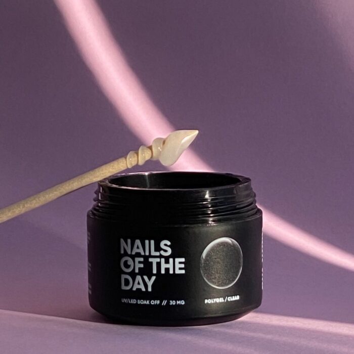 NAILSOFTHEDAY Polygel Clear Transparent, 30 g – Bild 3