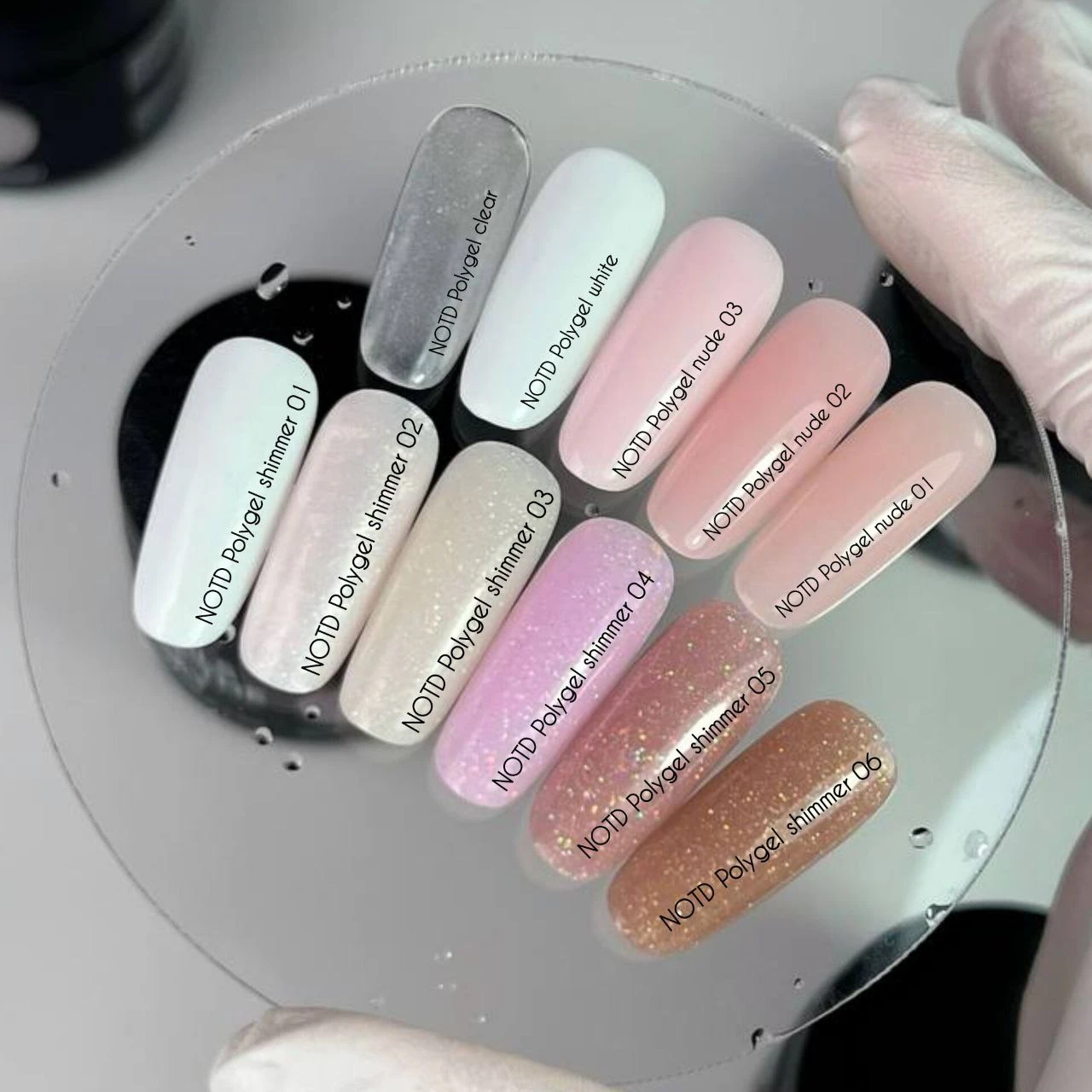 NAILSOFTHEDAY Polygel Clear Transparent, 30 g – Bild 2