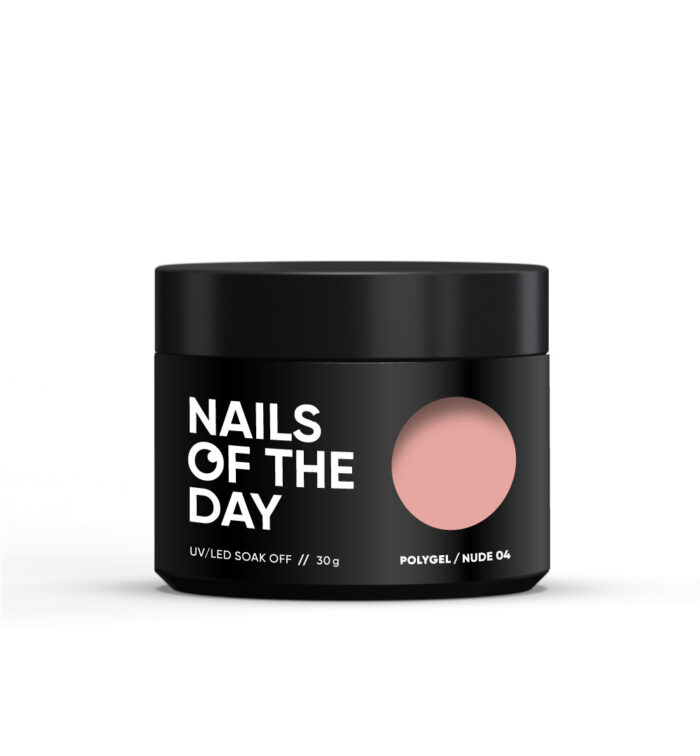 NAILSOFTHEDAY Polygel Nude 04, 30 g