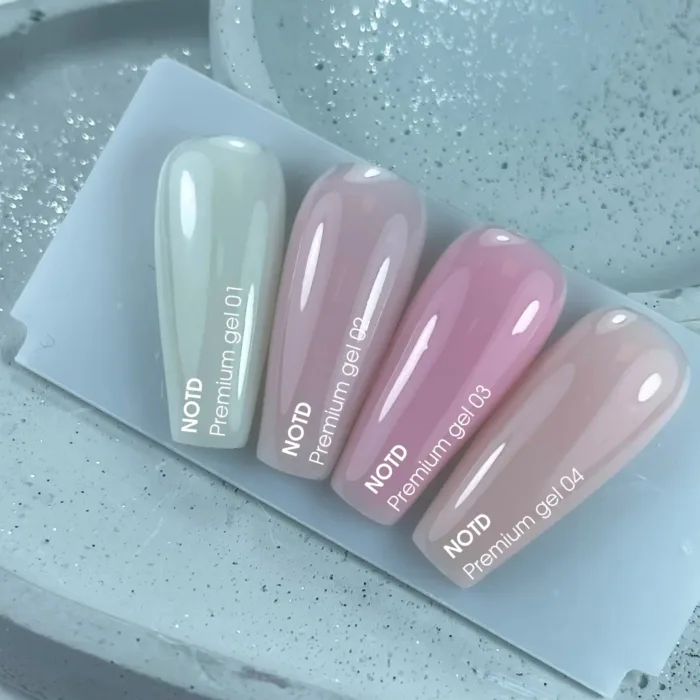 NAILSOFTHEDAY Premium Gel Weiß Milk 01, 30 g – Bild 6