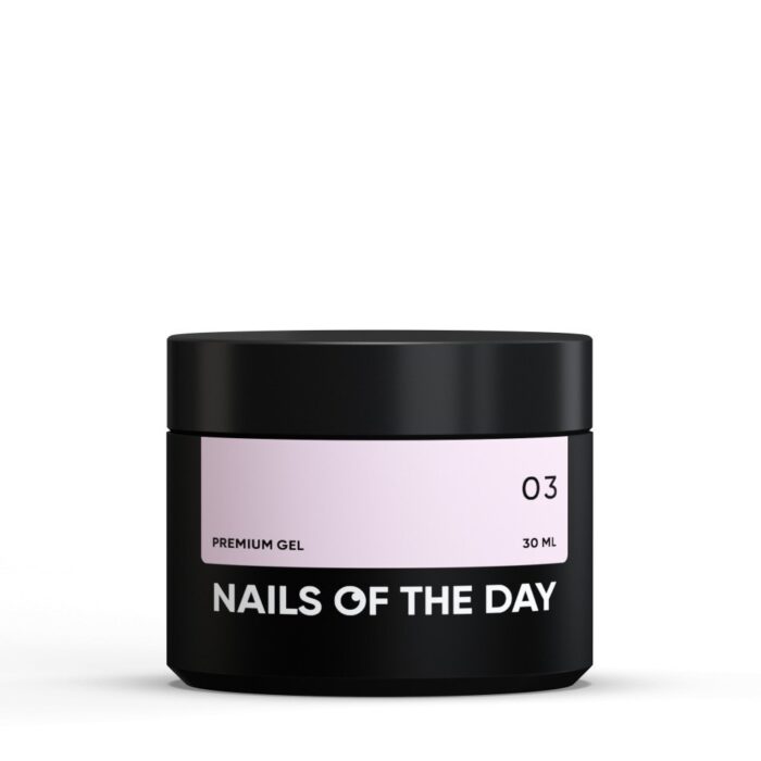 NAILSOFTHEDAY Premium Gel Rosa Milk 03, 30 g