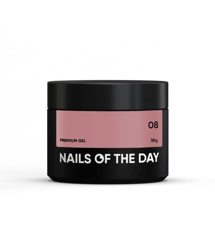 NAILSOFTHEDAY Premium Gel Nude Karamell 08, 30 g