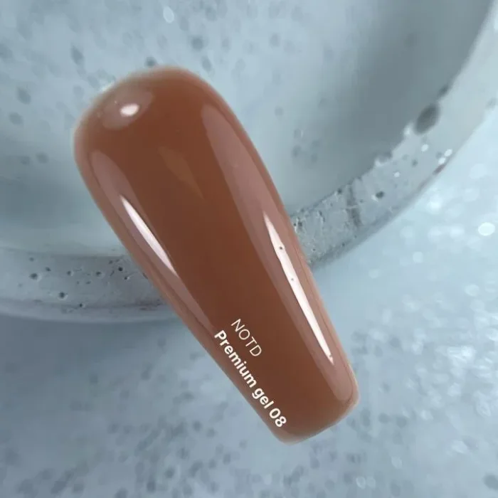 NAILSOFTHEDAY Premium Gel Nude Karamell 08, 30 g – Bild 2