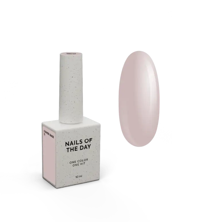 NAILSOFTHEDAY Cover base 11 - Beige, Rosa, 10 ml