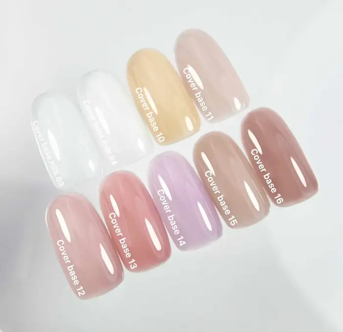 NAILSOFTHEDAY Cover base 11 - Beige, Rosa, 10 ml – Bild 4