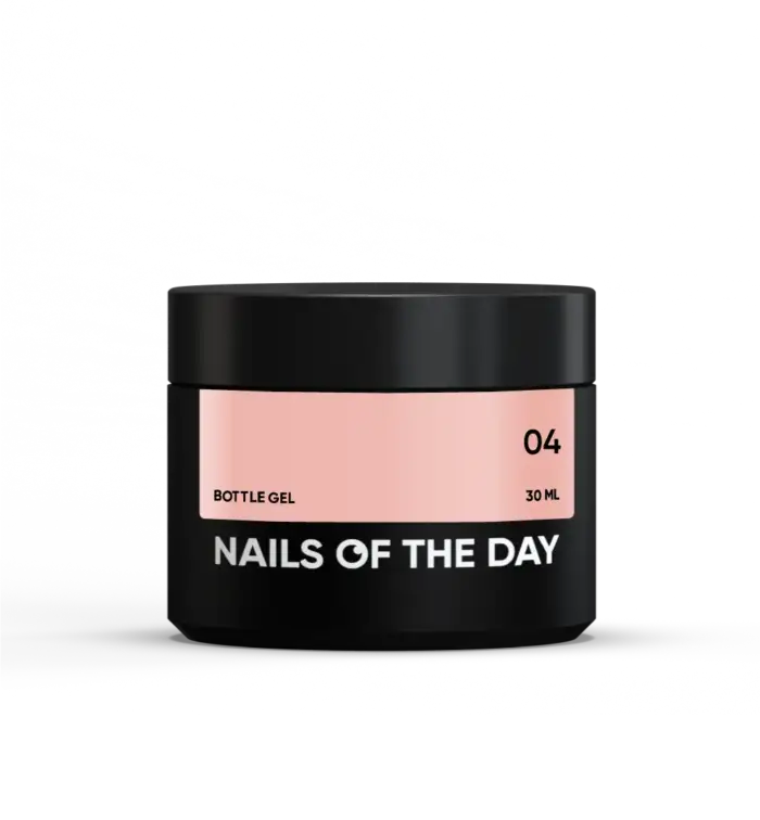 NAILSOFTHEDAY Bottle Gel Ultrastark 04 - Milchig-beiges Gel zur Verstärkung und Reparatur, 30 ml