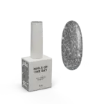 NAILSOFTHENIGHT Gel Polish Martini -  Silber - Gel-Lack mit reflektierenden Glitzerpartikeln, 10 ml