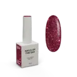 NAILSOFTHENIGHT Gel Polish Red Mary - Rot Glänzend - Gel-Lack mit Schimmer, 10 ml