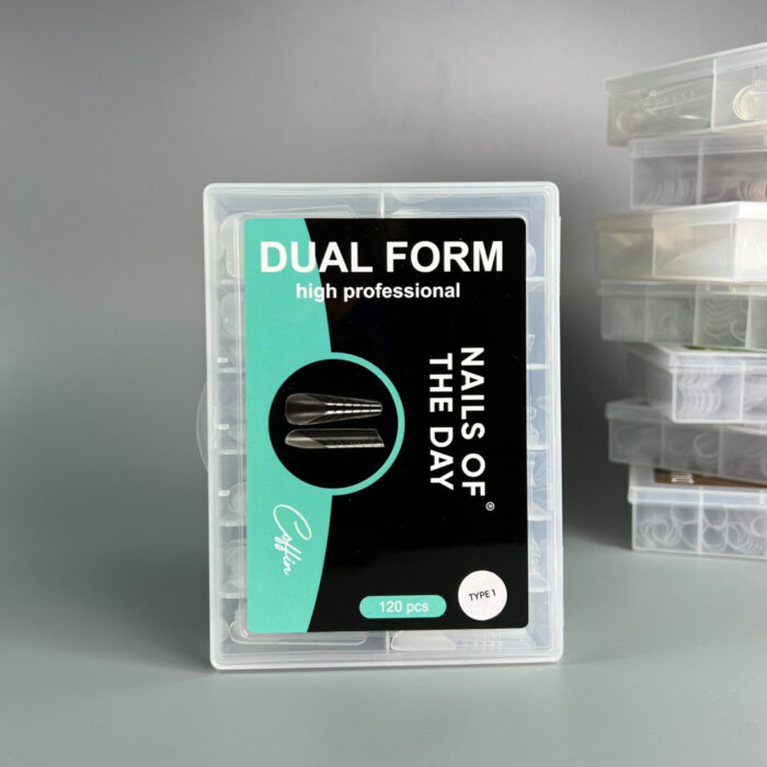 NAILSOFTHEDAY Dual Form Coffin Oberformen (Typ 1), 120 Stück – Bild 9
