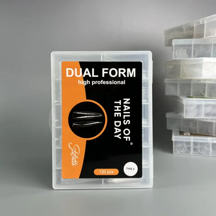 NAILSOFTHEDAY Dual Form Stiletto Oberformen (Typ 3), 120 Stück – Bild 8