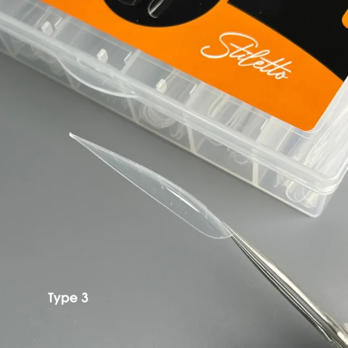 NAILSOFTHEDAY Dual Form Stiletto Oberformen (Typ 3), 120 Stück – Bild 9