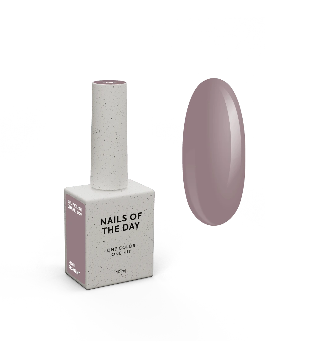 NAILSOFTHEDAY Gel Polish - Let’s special Charli 049 - Kaltes Beige - Gel-Lack, 10 ml