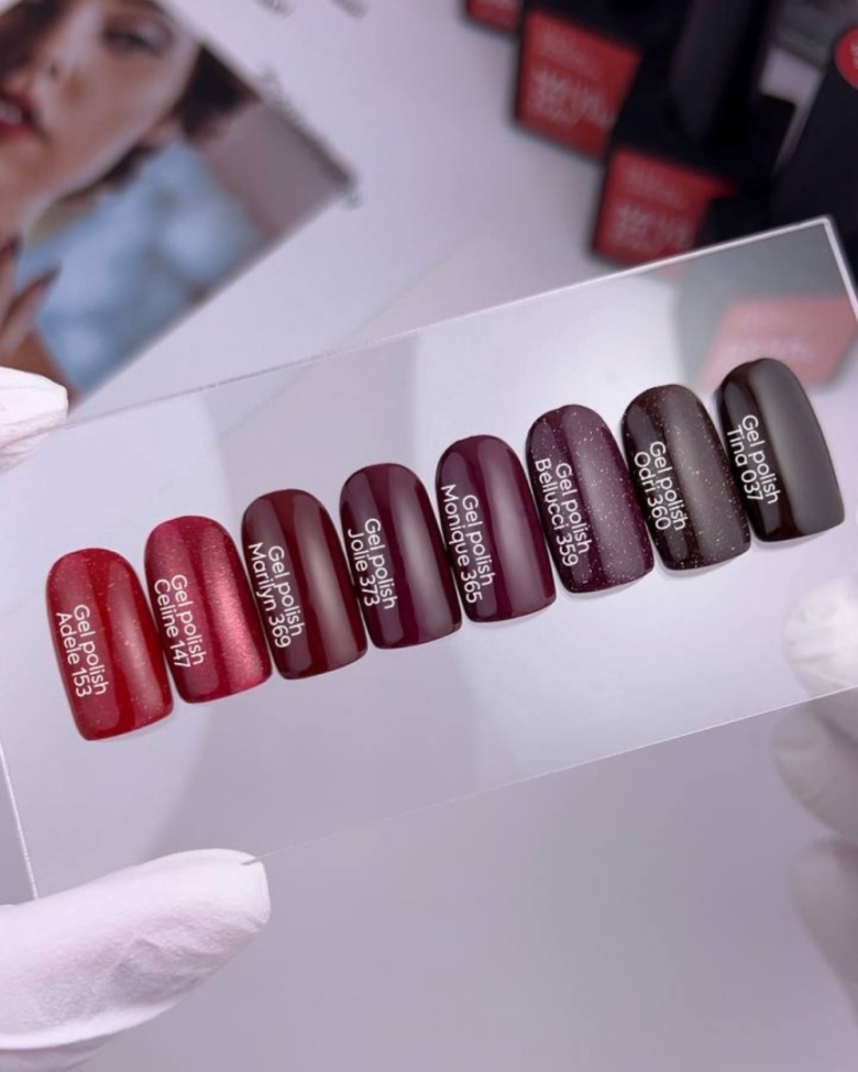 NAILSOFTHEDAY Jolie Gel Polish 373 - Burgund - Gel-Lack, 10 ml – Bild 6