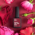 Gellack Rot mit Schimmer NAILSOFTHEDAY Let’s special Adele-153, 10 ml