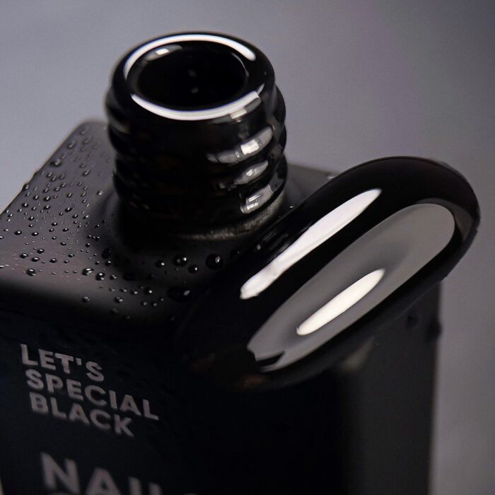 Gellack Schwarz NAILSOFTHEDAY Let's special Gel Polish Black , 10 ml – Bild 2