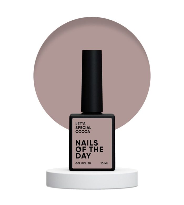 Gellack Beige Bronze Hellbraun NAILSOFTHEDAY Let’s special Cocoa , 10 ml