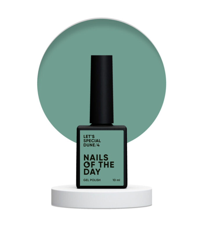 Gellack Grün NAILSOFTHEDAY Let’s special Dune/4 , 10 ml