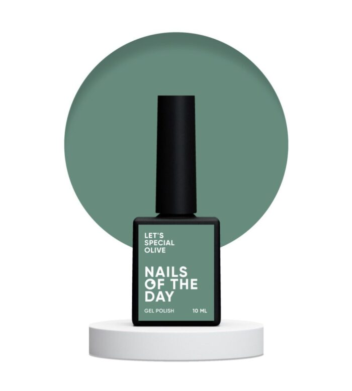 Gellack Grün NAILSOFTHEDAY Let's special Gel Polish Olive, 10 ml