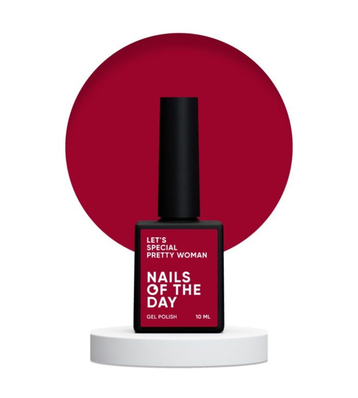 Gellack Purpurrot NAILSOFTHEDAY Let’s special Pretty women, 10 ml