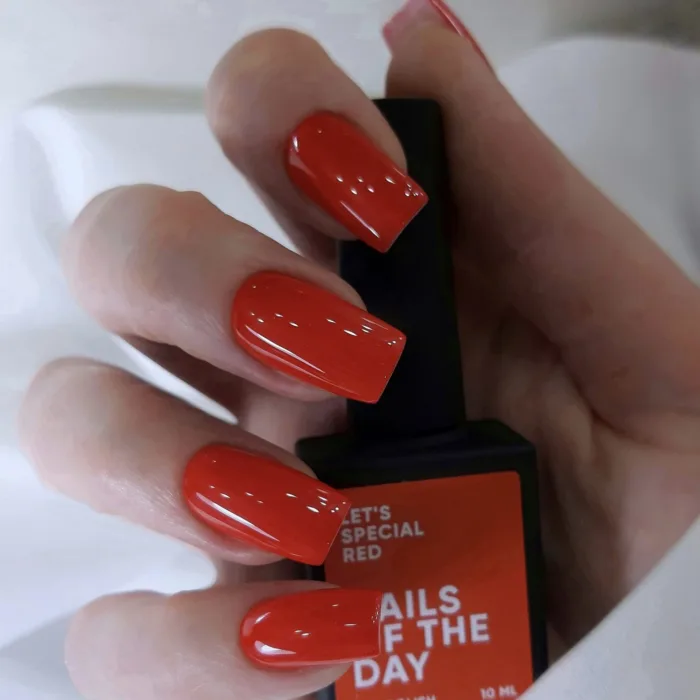 Gellack Rot NAILSOFTHEDAY Let's special Gel Polish Red, 10 ml – Bild 8