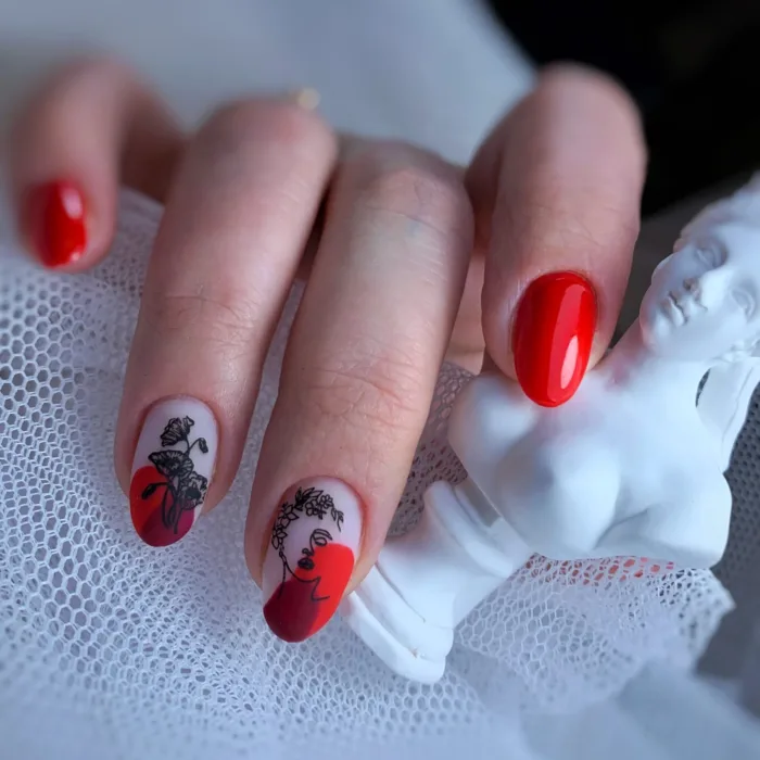 Gellack Rot NAILSOFTHEDAY Let's special Gel Polish Red, 10 ml – Bild 9