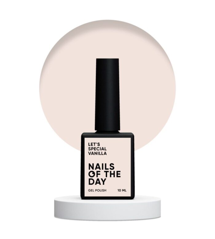 Gellack Beige Nude NAILSOFTHEDAY Let's special Gel Polish Vanilla, 10 ml