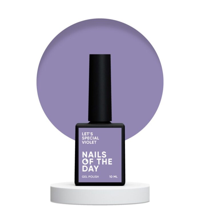 Gellack Violett Lila NAILSOFTHEDAY Let's special Gel Polish Violet, 10 ml