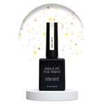 NAILSOFTHENIGHT Opal Top 01 - Halbtransparent mit goldenen Partikeln - Top Coat ohne Schwitzschicht und ohne UV-Filter, 10 ml