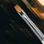 Pinsel NAILSOFTHENIGHT Nail Art Brush, quadratisch, Pinsel für Gel und für French