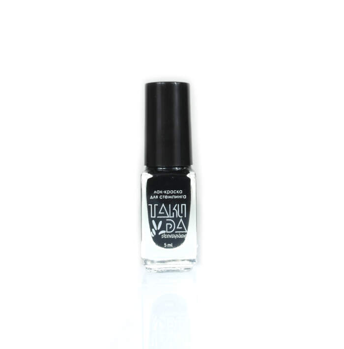 Stamping-Lack Taki Da Schwarz 001, 5 ml – Bild 3