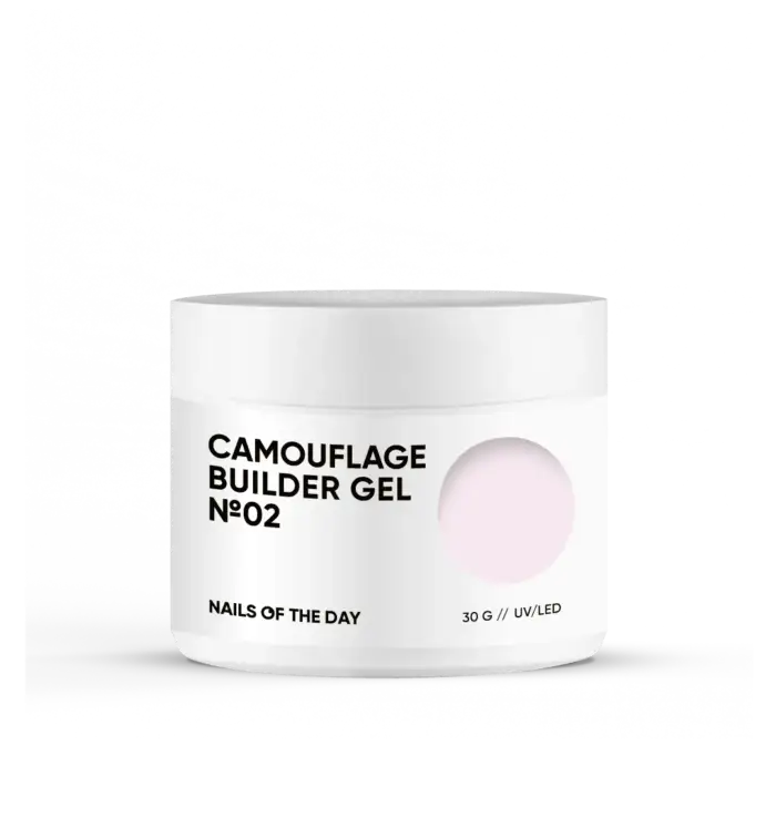 NAILSOFTHEDAY Camouflage Gel Hellrosa 02, 30 g
