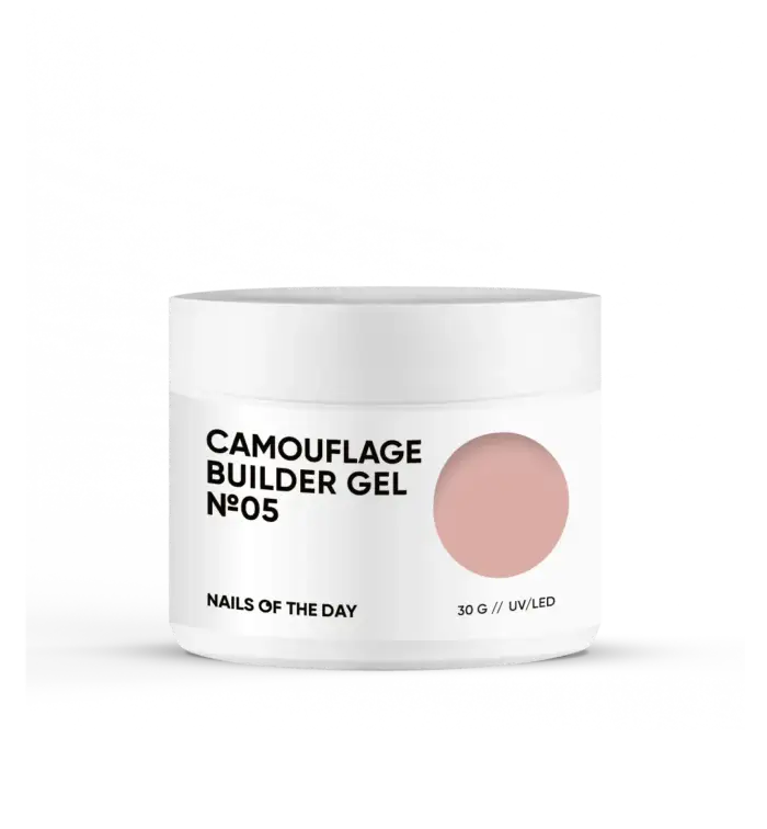 NAILSOFTHEDAY Camouflage Gel Beige Hellbraun 05, 30 g
